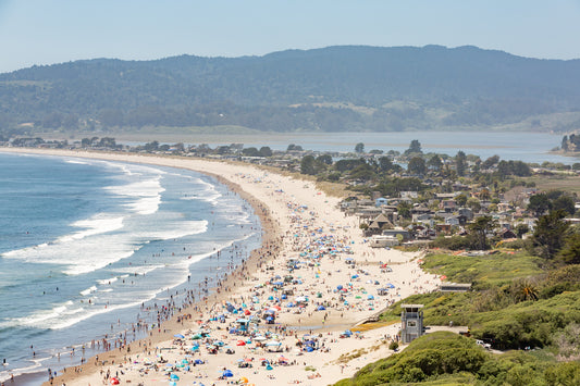 Stinson Beach Day (Framed Print at Wellness Collective)